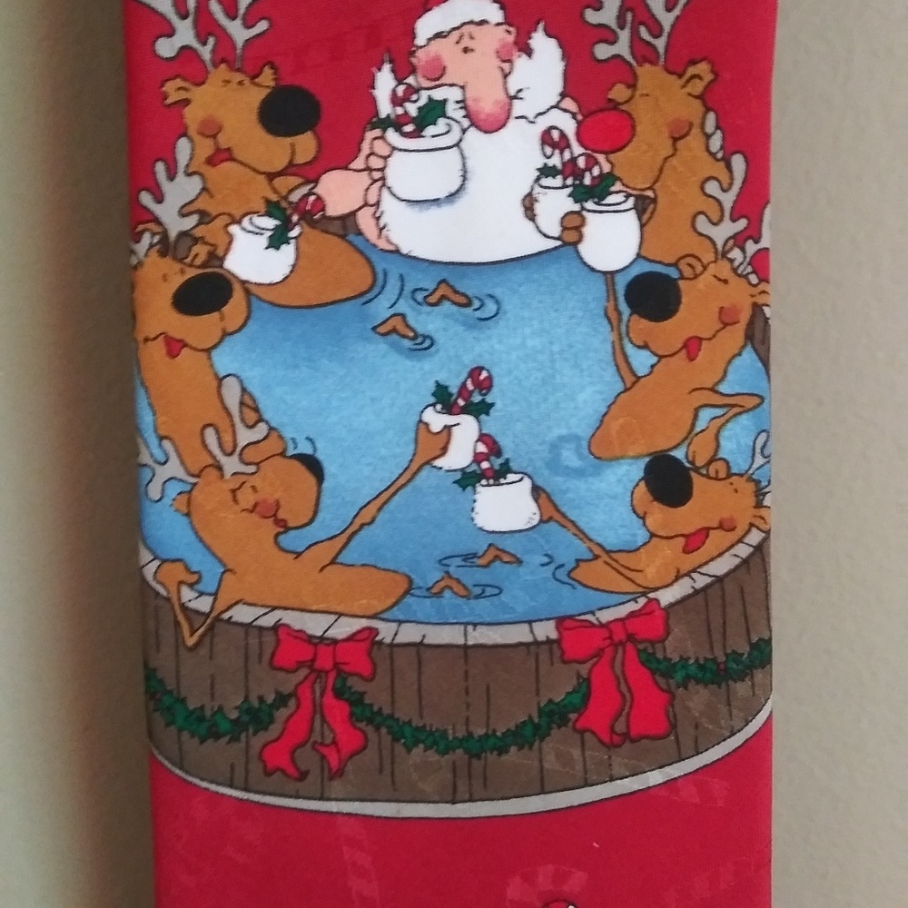 Santa Christmas Tie